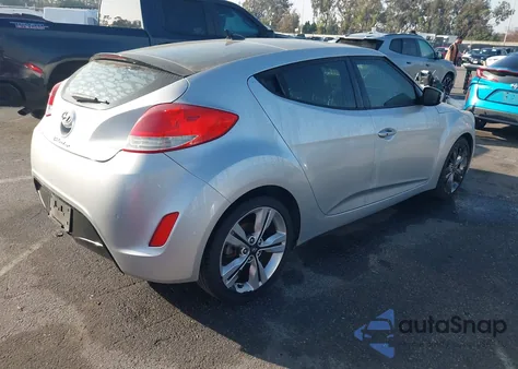 2016 Hyundai Veloster из США, поврежденный, VIN KMHTC6AD3GU258763